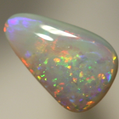 SOLID SEMI BLACK OPAL Sparkling candy red with a rolling flash of orange to green